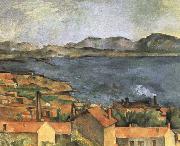 Paul Cezanne Marseilles Bay oil